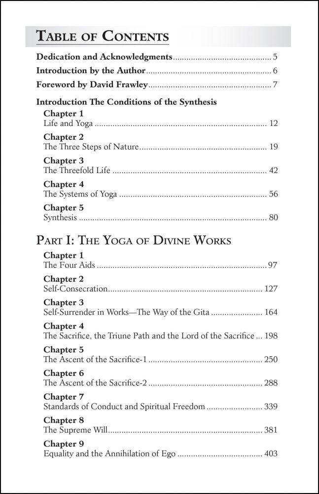 Readings in Sri Aurobindos Synthesis of Yoga Volume 1 - Ebook