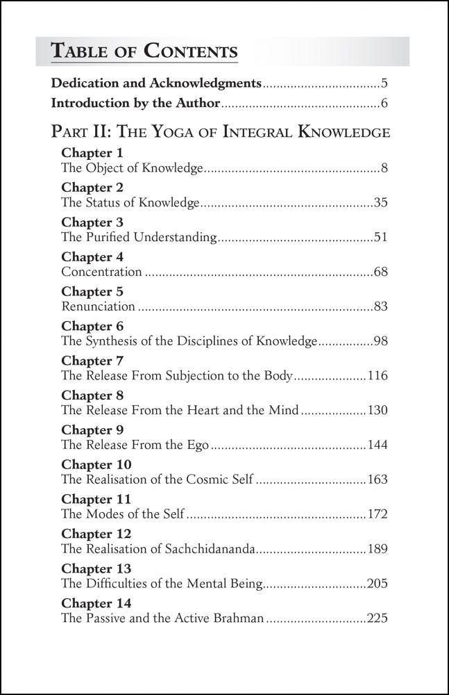 Readings in Sri Aurobindos Synthesis of Yoga Volume 2 - Ebook